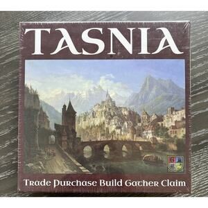 Tasnia Board Game by Jason Glover, Grey Gnome Games, New and Sealed